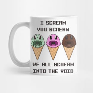 Ice Cream Screams into the Void Mug